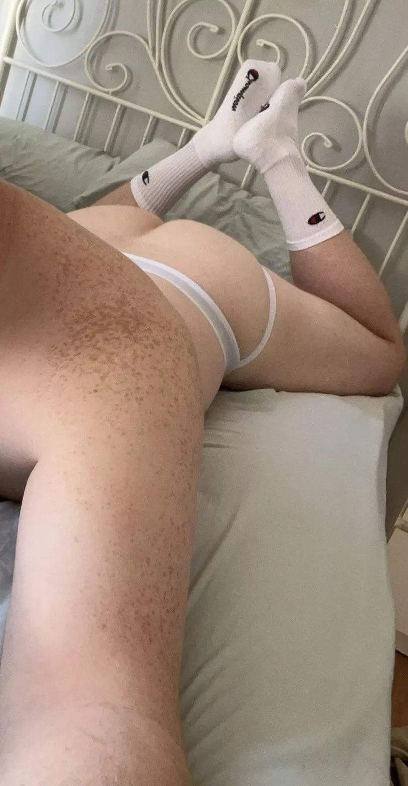 Do you like the socks? 🙈 posted by SwimmingPassage1257