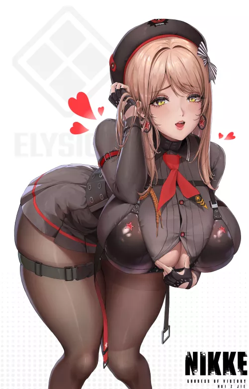 Emma is thiccc [NIKKE] by Zewen_Senpai