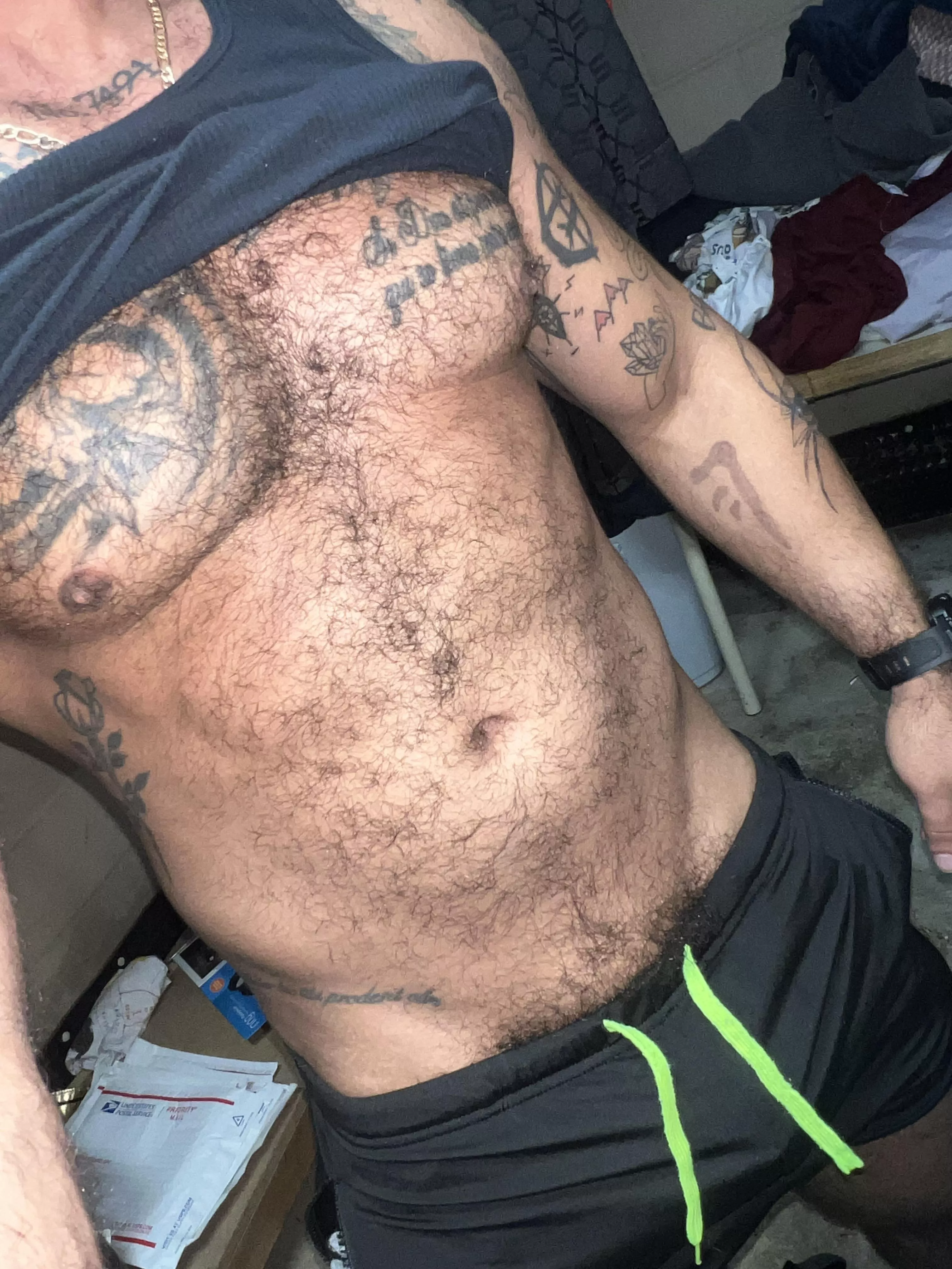 Enough chest hair? posted by MikeyProd