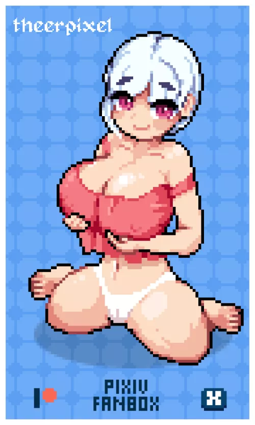 Ero in a loose shirt by TheEroPixel