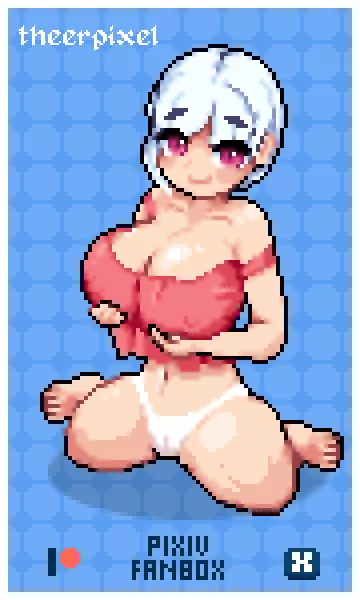 Ero in a loose shirt posted by TheEroPixel