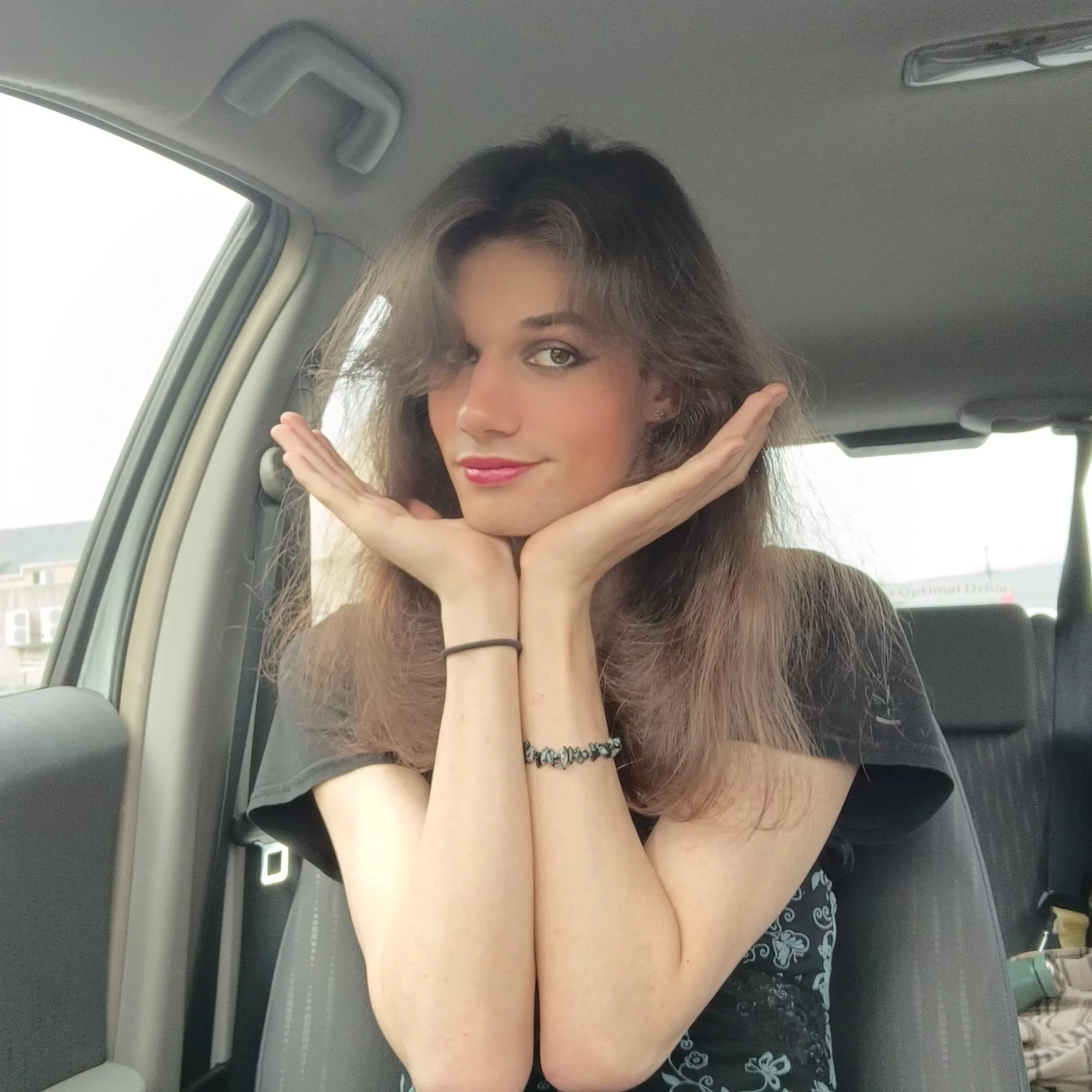 femboy in da yaris (what they gon do??) posted by Thunder-Egg