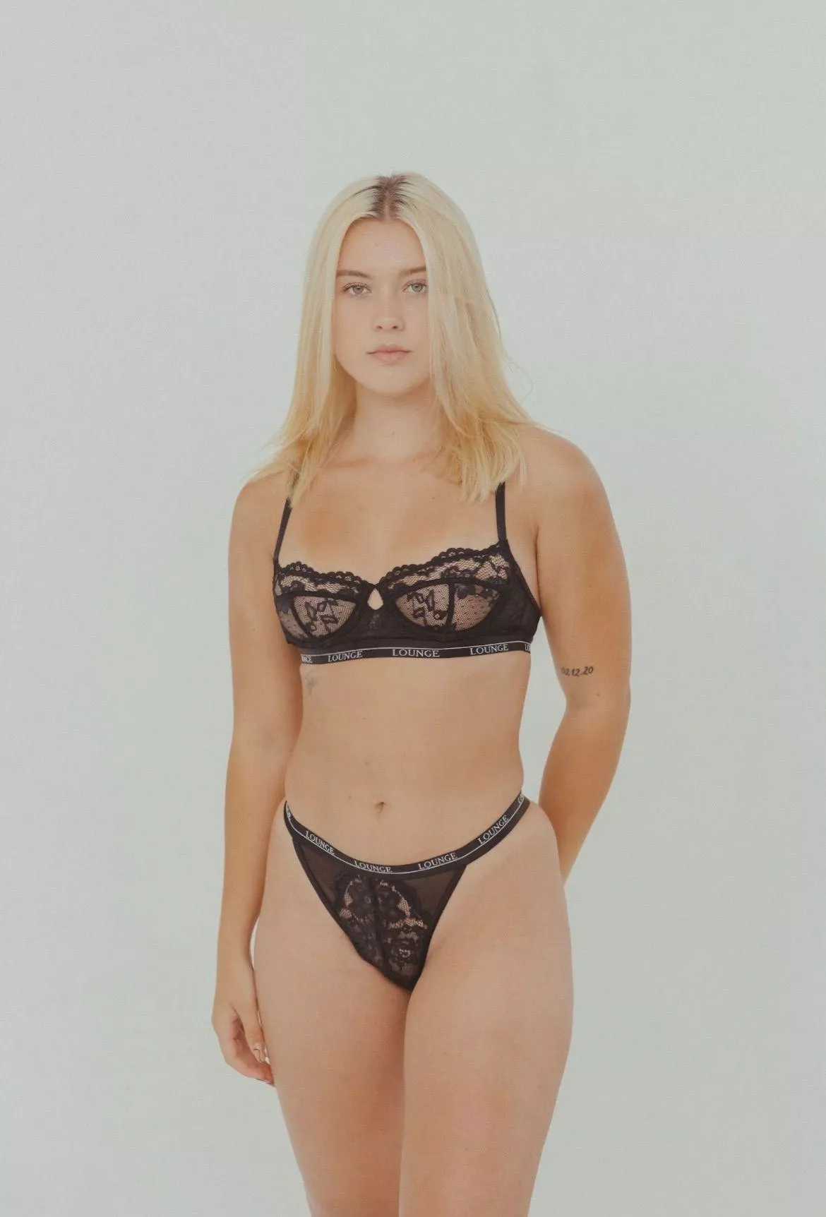 I'll surely wear this lingerie under my dress for our date tonight posted by stretchlovely_