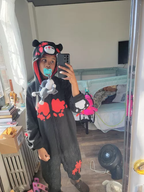 I'm excited for daddy and baby time this Halloween:) by TheEbonySaint