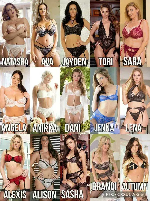 Lingerie lovers: pick 1 from each row for a foursome posted by AhmedRahim10