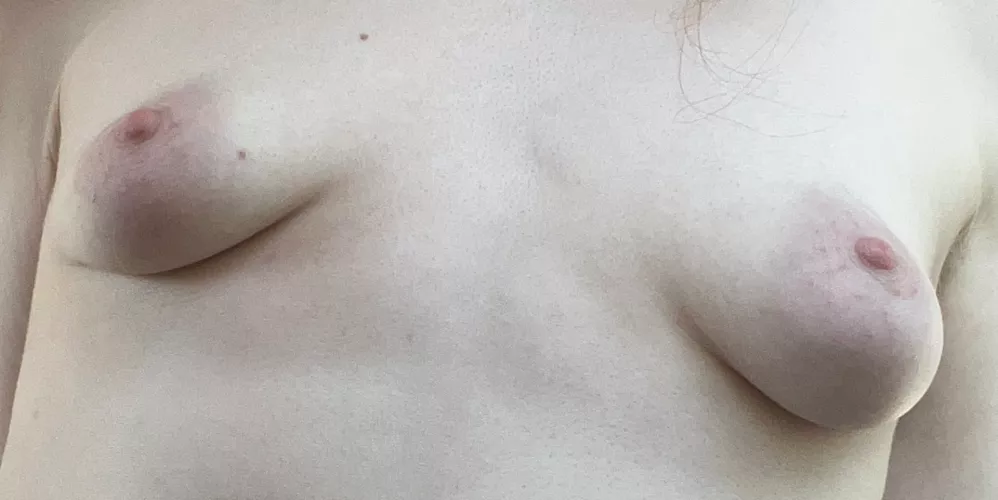 My small boobs with areolas are so tasty they are so tasty you could eat them all day long 😏 by Chaoticspill32