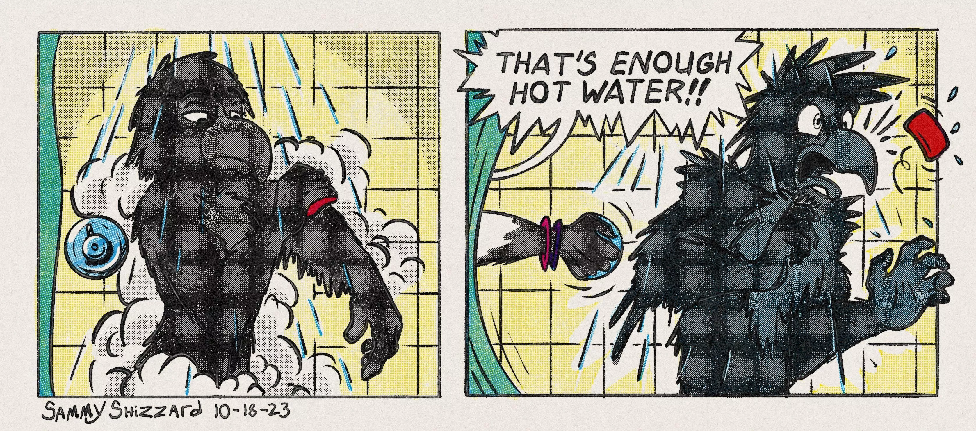 Sharing a Shower posted by SammyShizzard