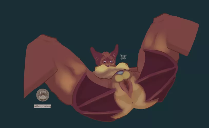 This bat CAN'T WAIT for Halloween ;3 [I] (FloofInGoop) by FloofInGoop