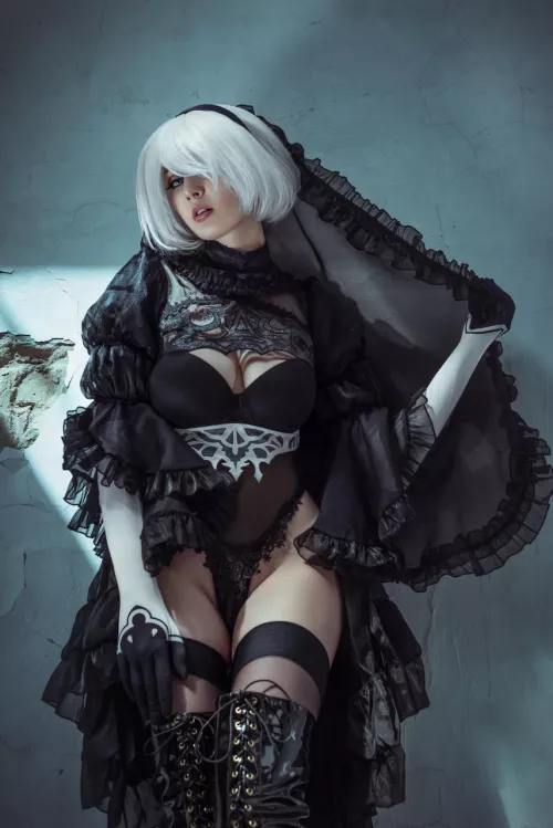2B cosplay by Bellatrix Aiden by bellatrix_aiden