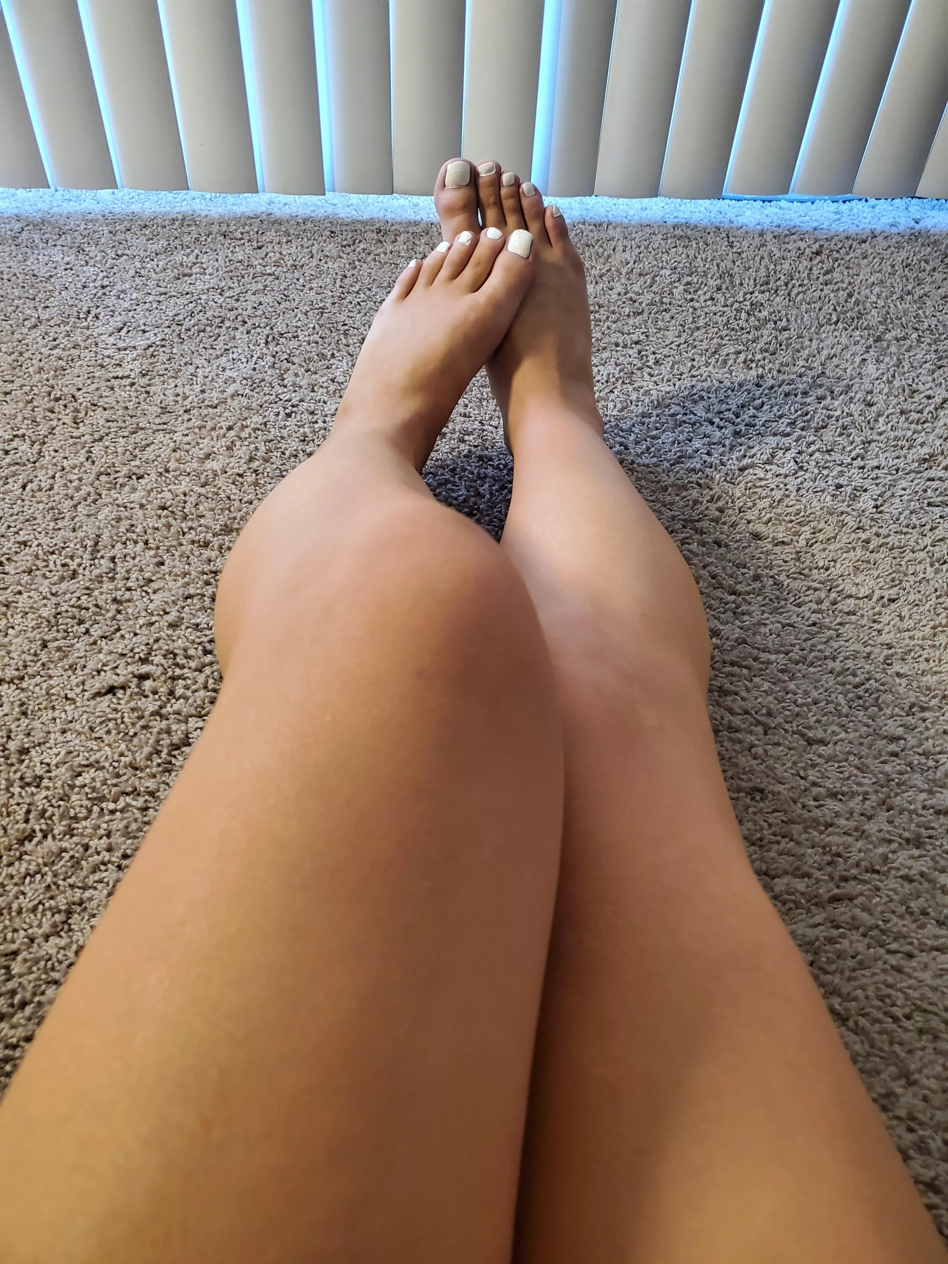 Are my legs and feet fem enough ? 🤭 posted by OlivesNBeer
