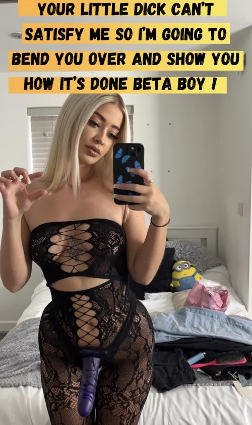 Be a good boy and bend over! [F19] by GoddessLayla69