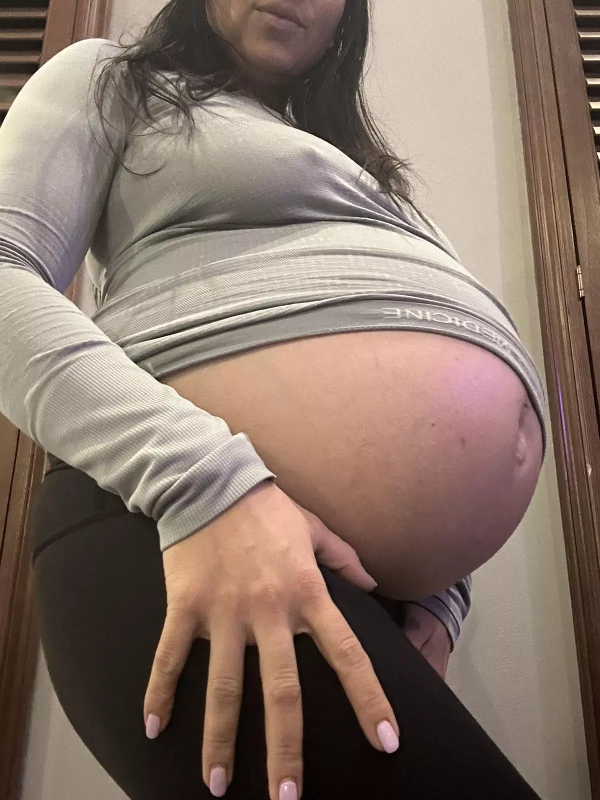 Blasting The Preggo Nip! posted by PreggoMilf2023