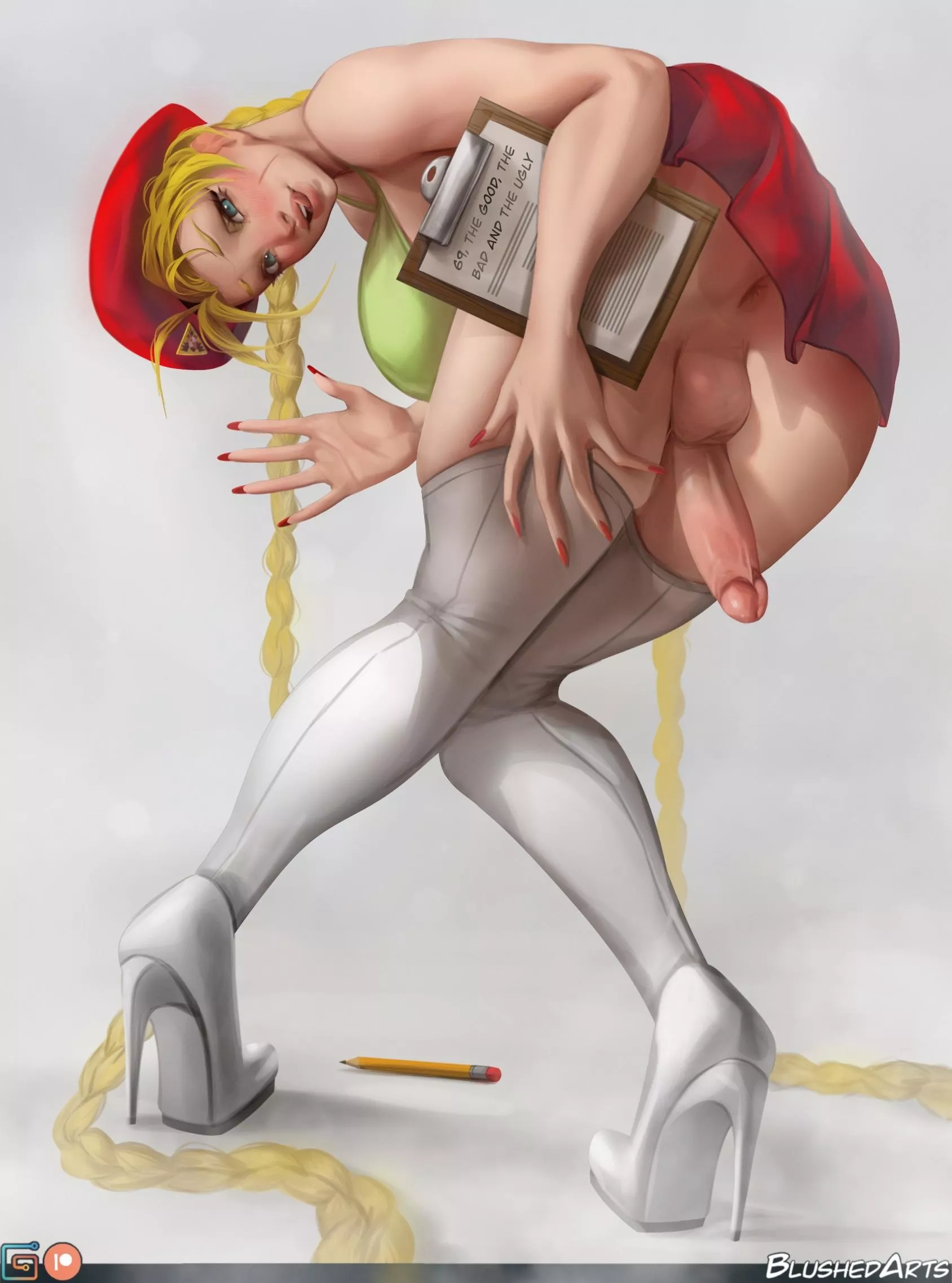 Cammy's a big girl [Street Fighter] (BlushedArts) posted by Dblushed