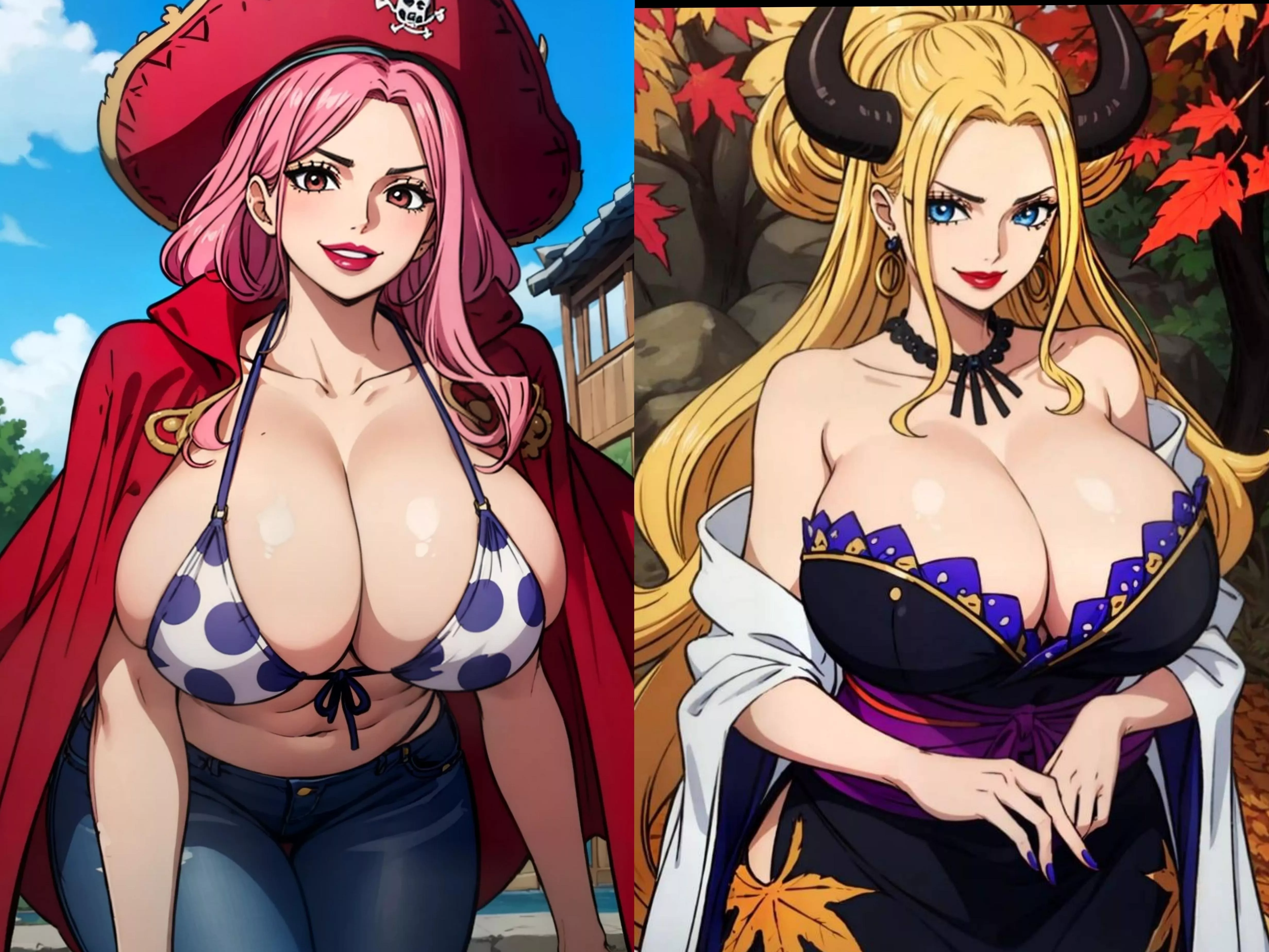 Charlotte Linlin (30) vs Black Maria (29), which giantess is sexier? posted by LoreHuntre