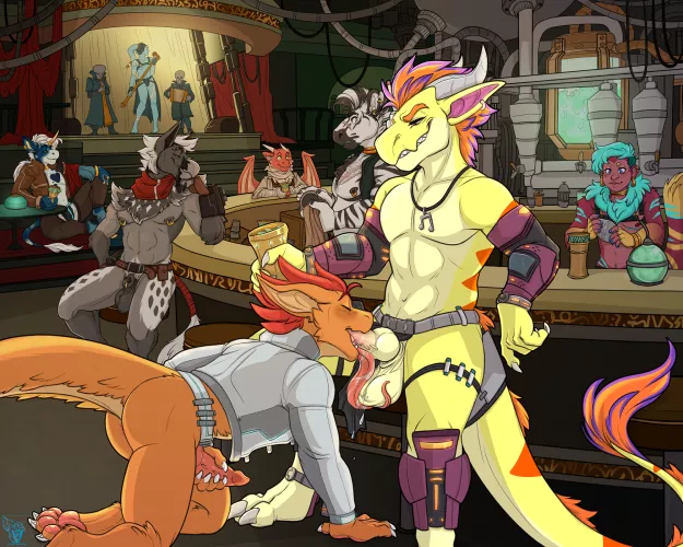 Hidden Dive Bar (ElectroPorn) by DL2828