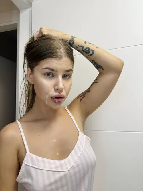 I always ask for more on my face by roanFlier