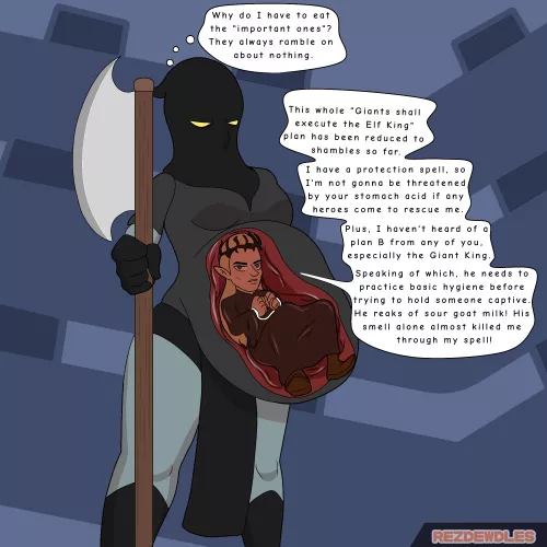 {Image} Voretober 2023 Day 22: Captive (Art by Me) by RezDewdles