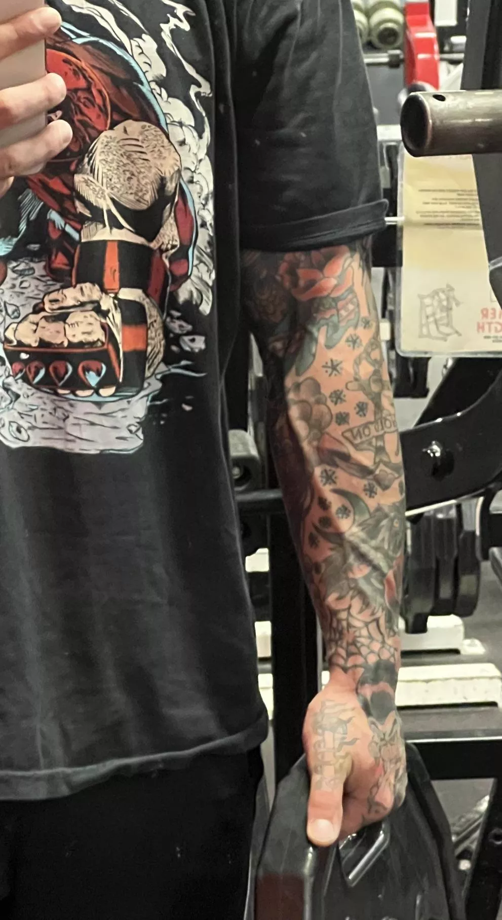 Imagine grabbing this thick, vascular, beefy forearm posted by thejonnydepth