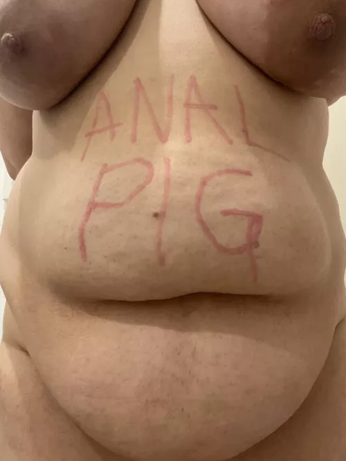 Irl I’m a butch dyke but deep down I need a man to show me my place as an anal piggy by lilpiggygirl