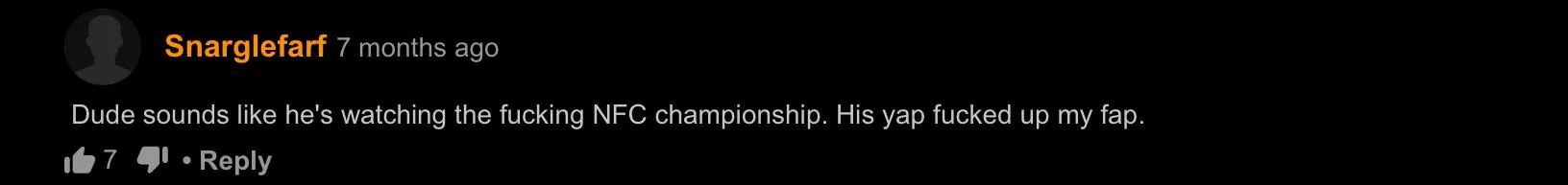 It really did tho posted by FrequentSpermDrinker