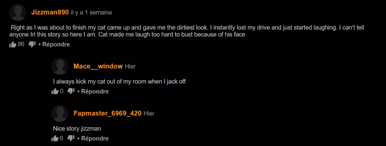 jizzman's story posted by wartogofficiel