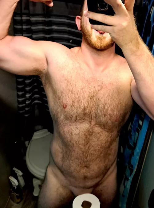 Just a tease after a shower by cherryD009