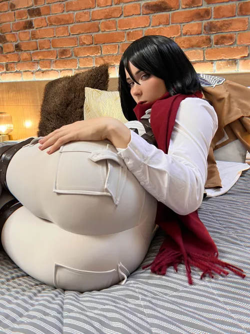 Mikasa Ackerman from Attack on Titan cosplay by SweetieFox [self] by Sweetie_Fox