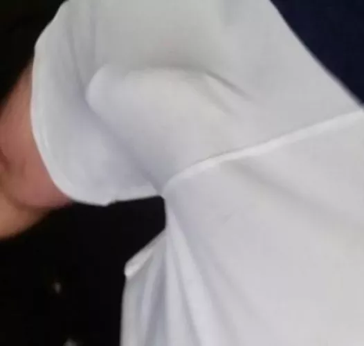 My cock in thin white shorts at the gym by nwi_hung_m4m_or_f