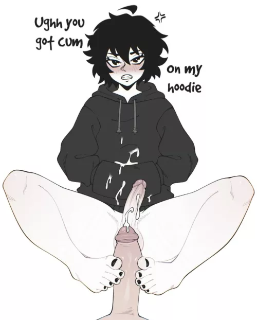 Not on the hoodie! 😮 by Fantasy__Fox