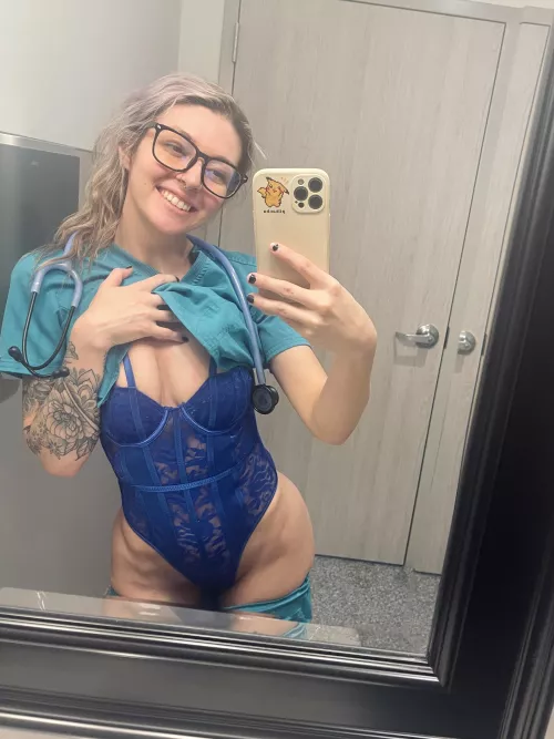 Not sure what you think… but this is what i wear under my scrubs by KaotiiicKris