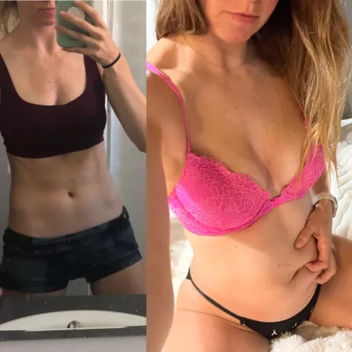 Oops I ruined my perfect abs. Should I keep going? by gypsyjojones