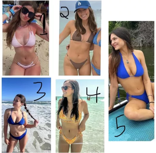 Rank these college girls by SlivSquad2