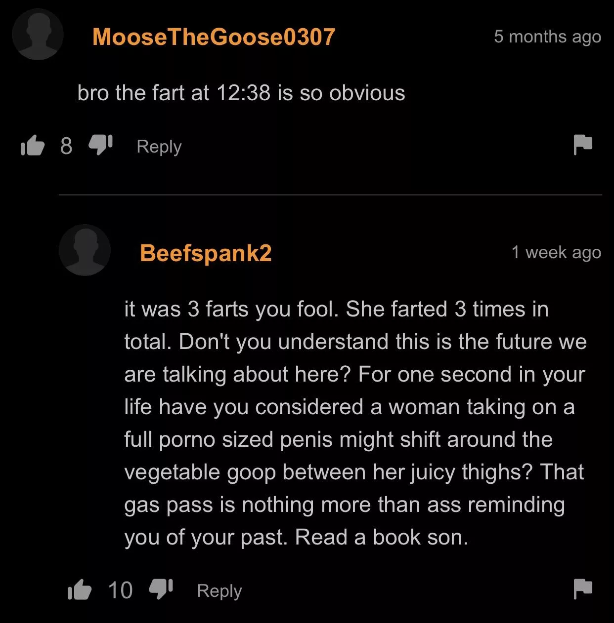 Read a book son. posted by SincereAsshole