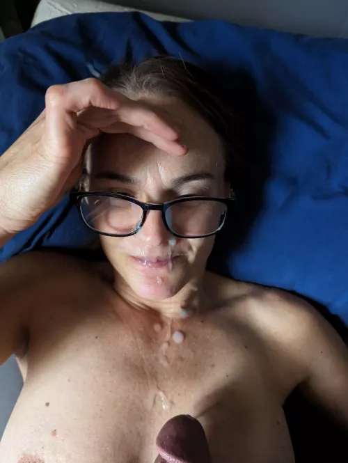 She wanted it on her chest, I aimed high by user324292