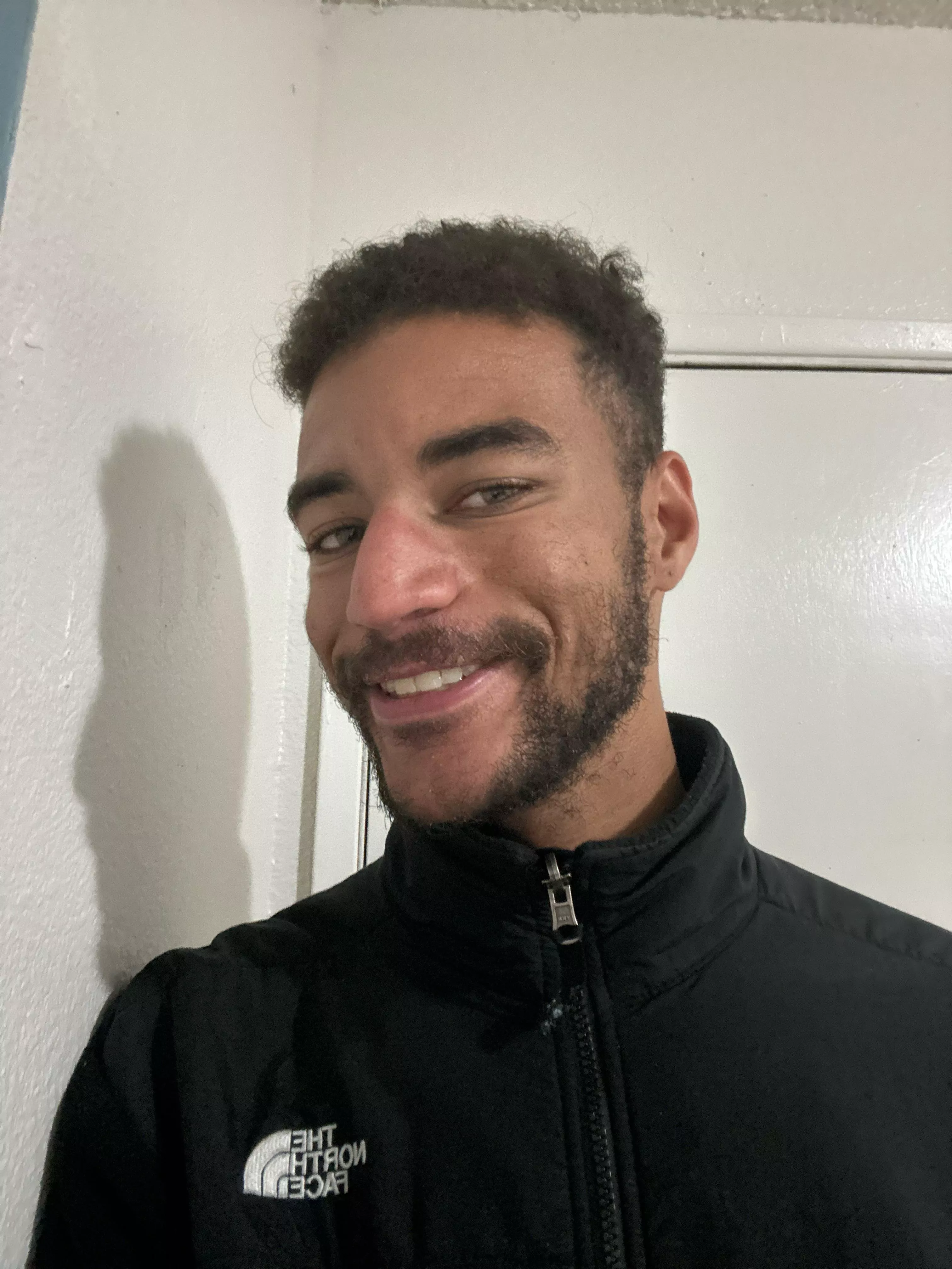 Smiling even though I’m insecure about my smile. posted by ResolutionTall8220