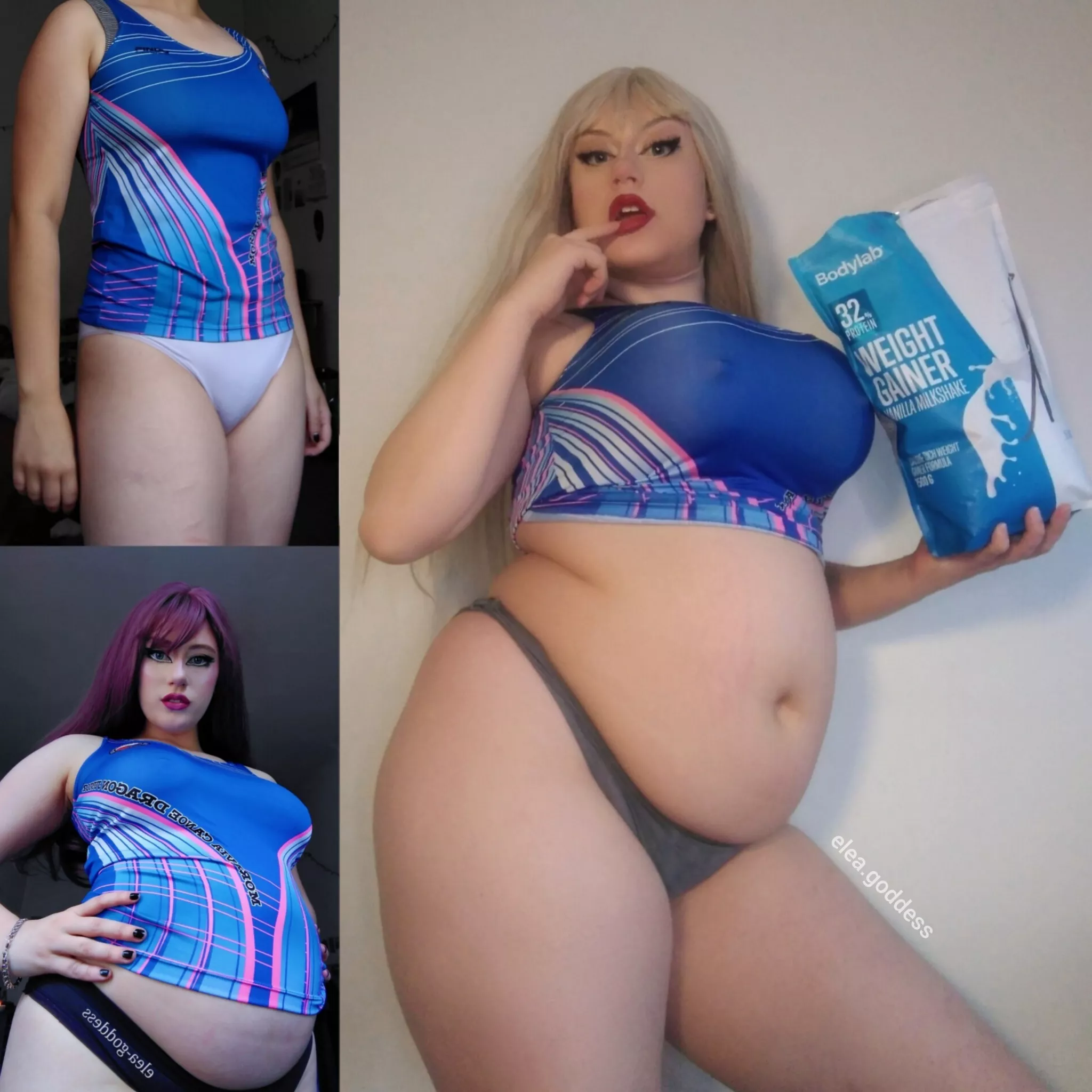 Stopped working out, couldn't put down the powders posted by elea-goddess