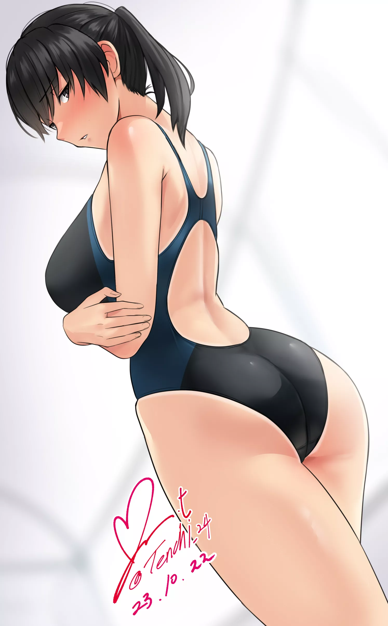Swimsuit Hibiki [Amagami SS] posted by xSaviour_N