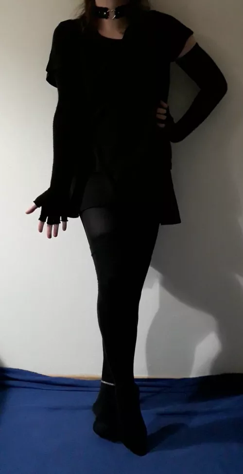 They said I could be anything, so I became blob of black! by femsquidd