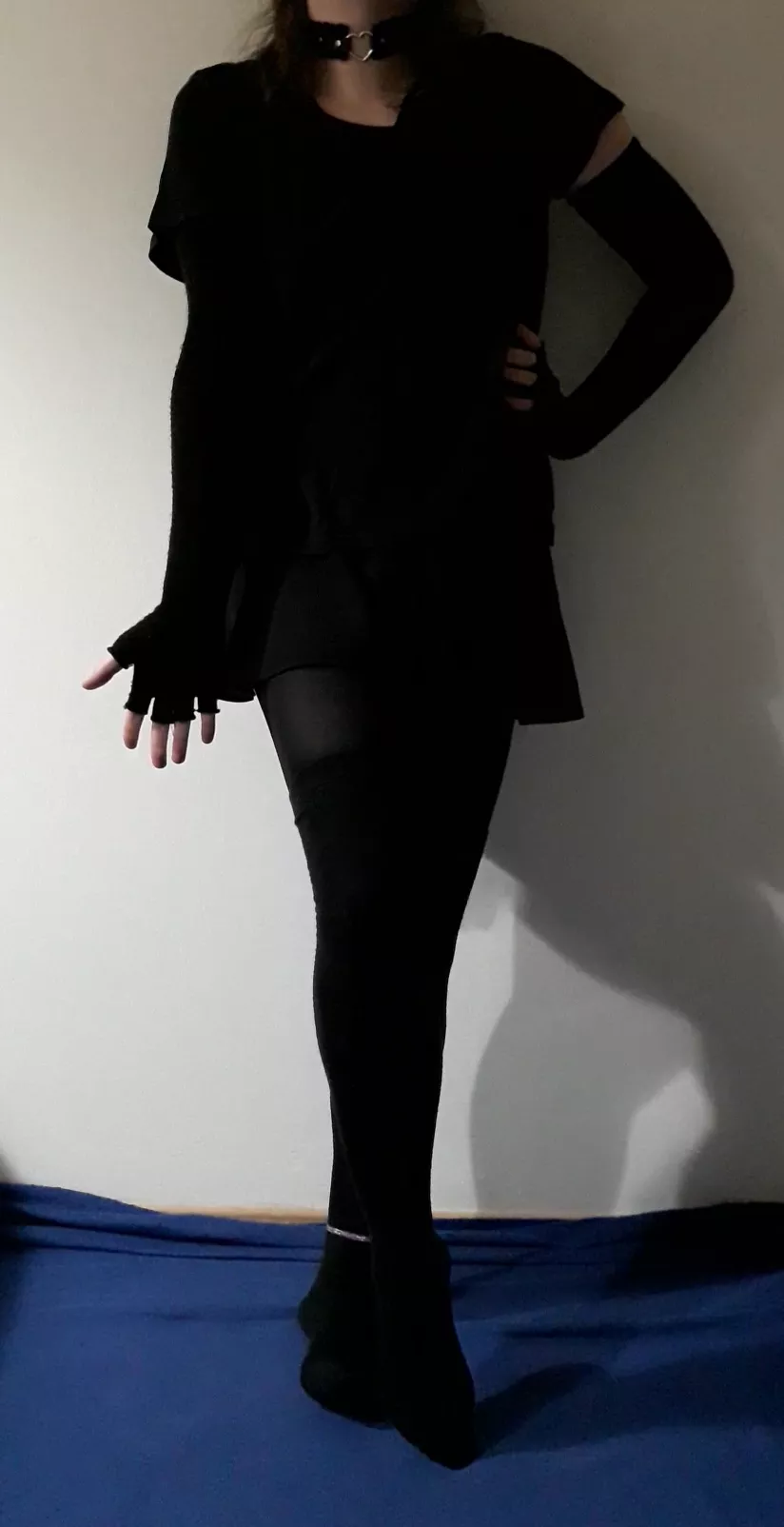 They said I could be anything, so I became blob of black! posted by femsquidd