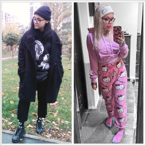 This is how my style changed🥰 Bimbofication is everything 🙏🏻 by nasty_bimbo