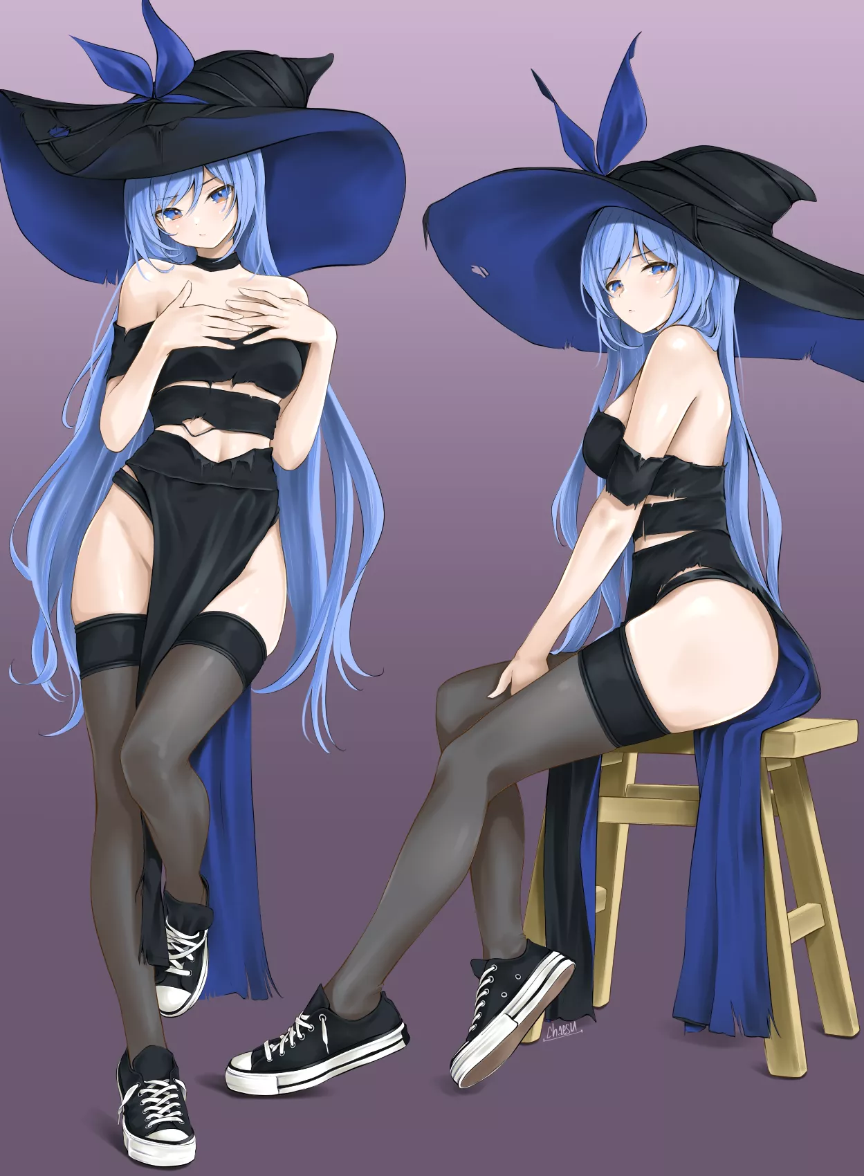 Witch Thighs [Original] posted by ArmorXIII
