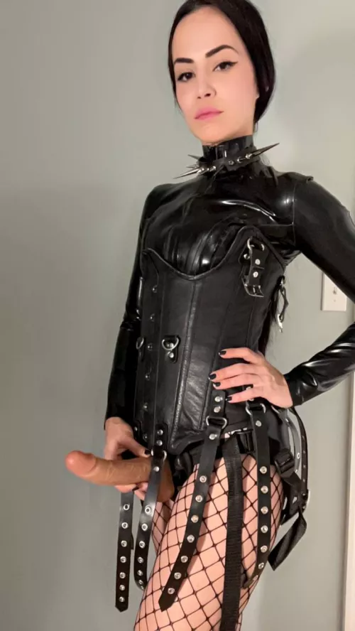 You'll feel each and every ridge as it goes in and out of you. by chic_levi16