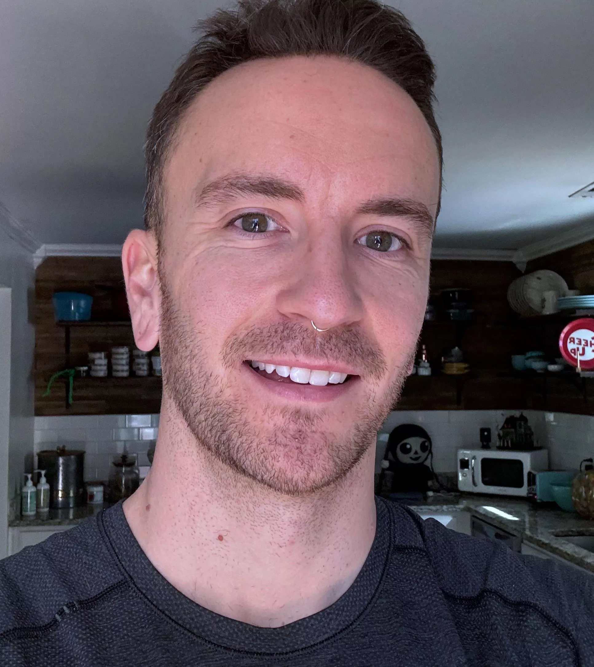 Your bro got contactsssss (don’t mind the hat hair/huge forehead) posted by ohitsjustsean