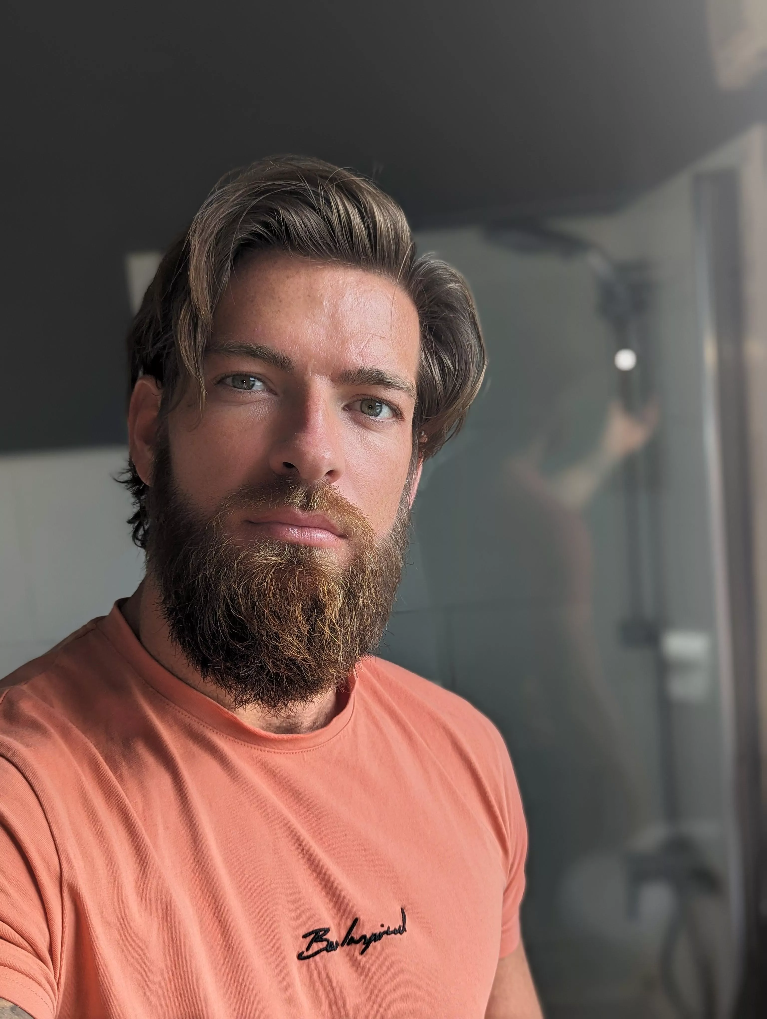 A lot of my friends are telling me I should trim the beard shorter and neater. What do you guys think? posted by pg_flex