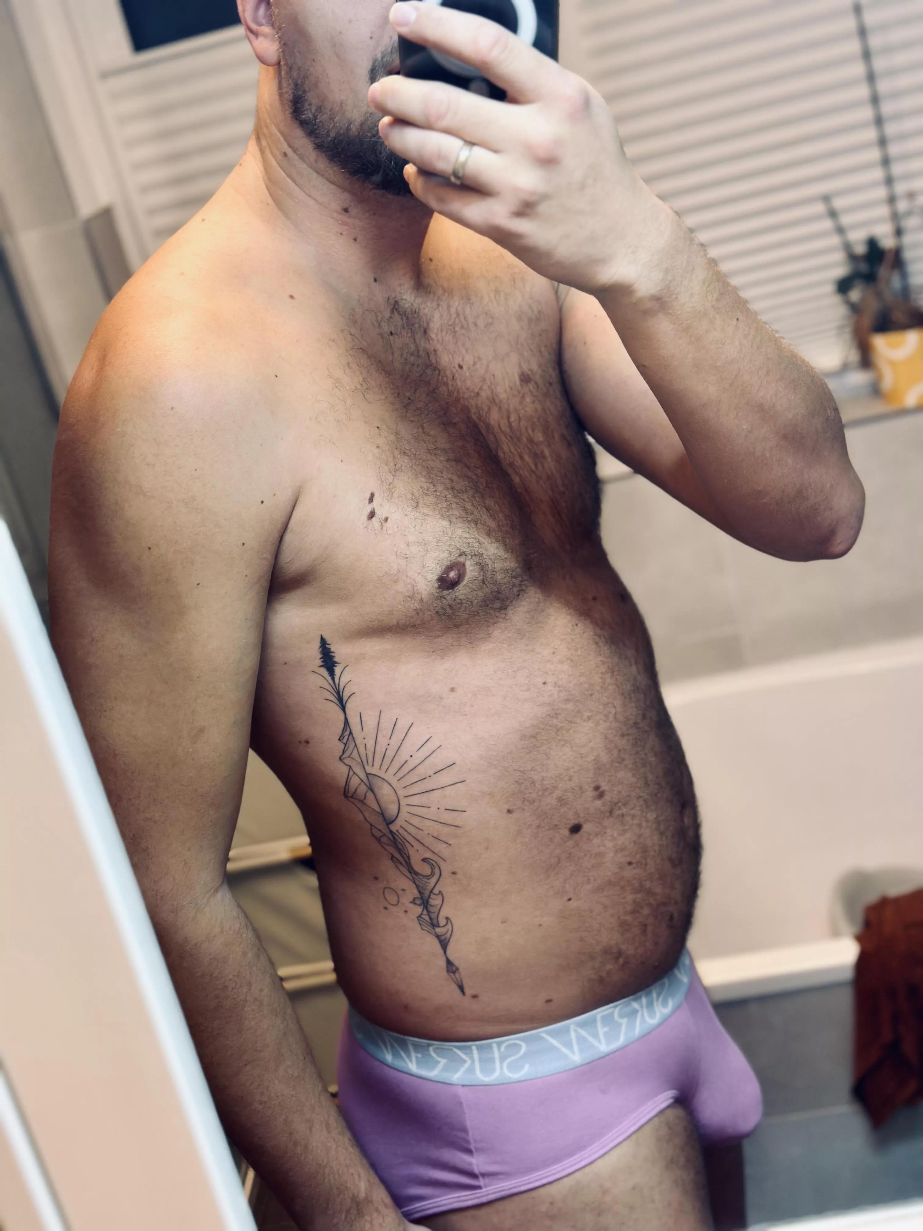 Anybody into a hairy guy with tattoos? posted by Straight-deep