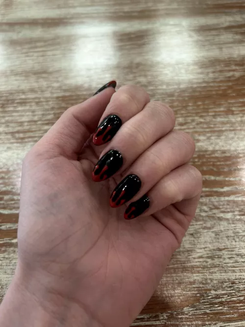 Got my nails tipped in the bl**d of men that question me. by Fae_Willow