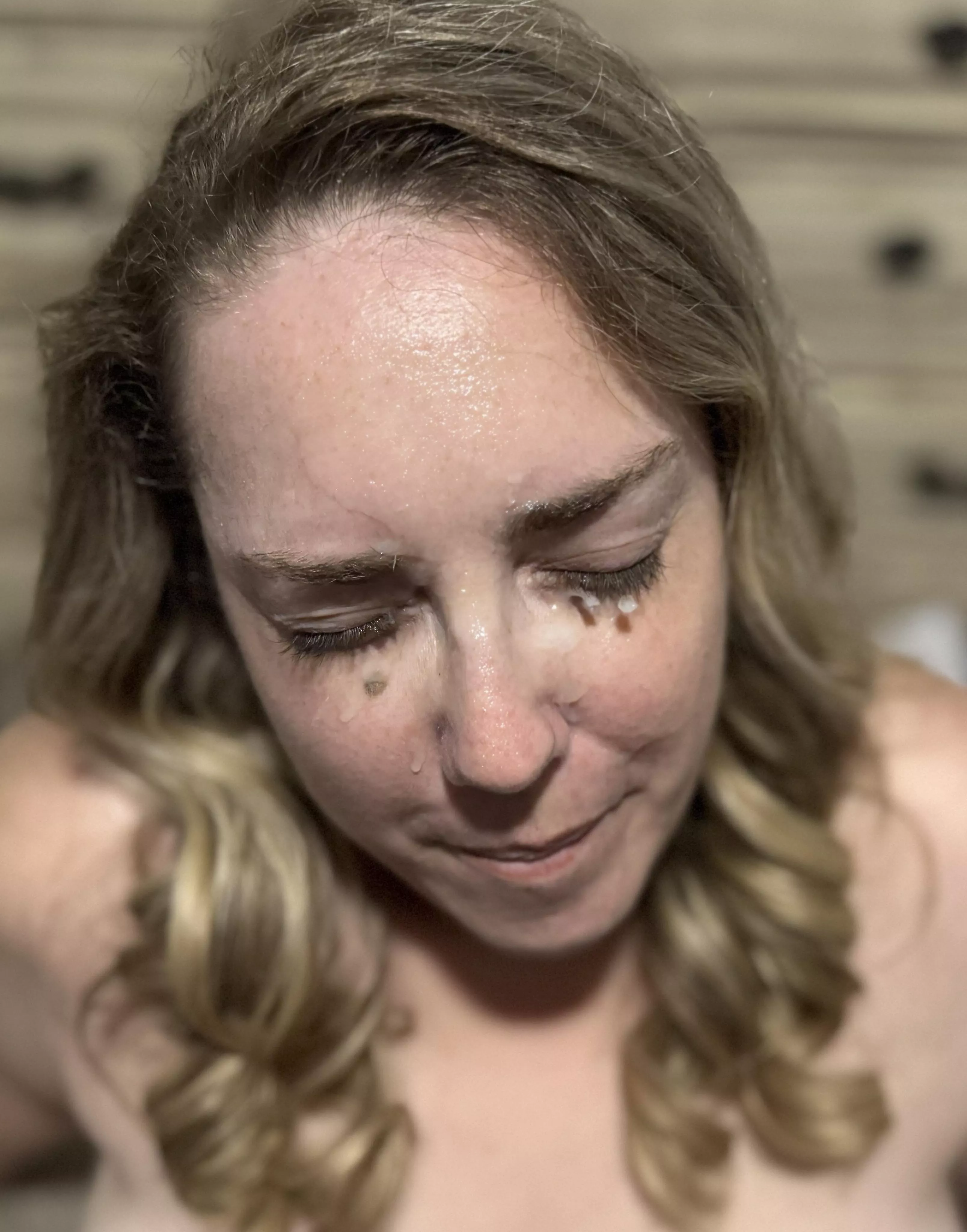 He glued my eyes shut posted by Painthermelon