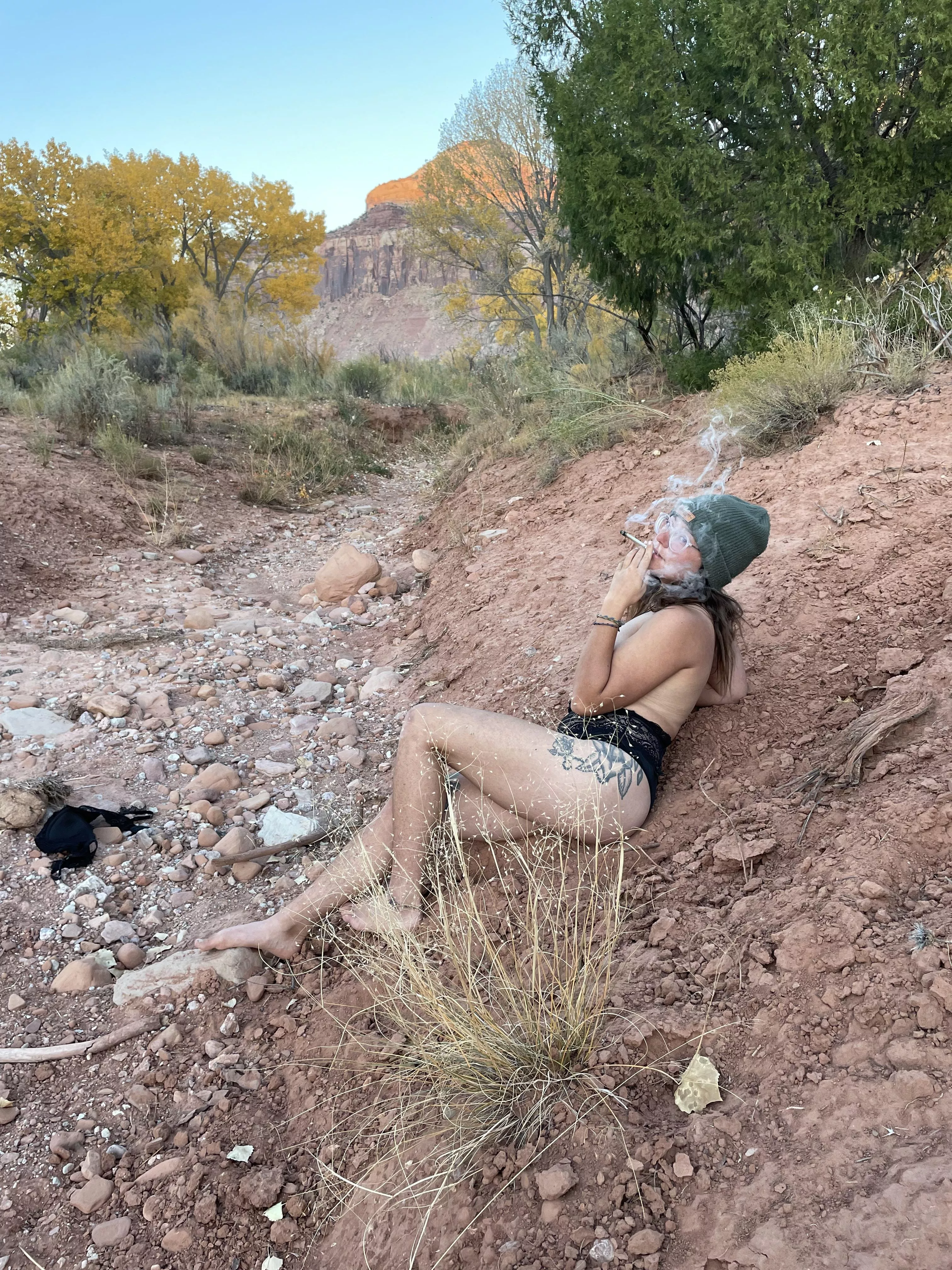 How’s this for a smoke break posted by justanotherdirtbag78