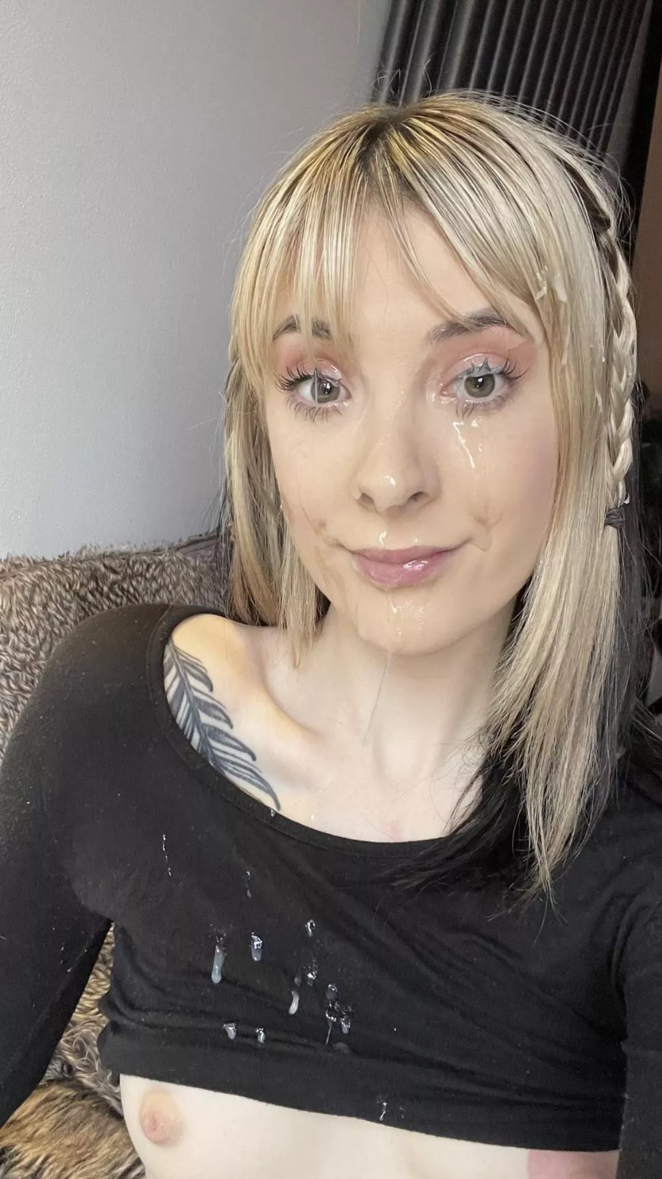 I made myself cum after this facial posted by jadevowofficial