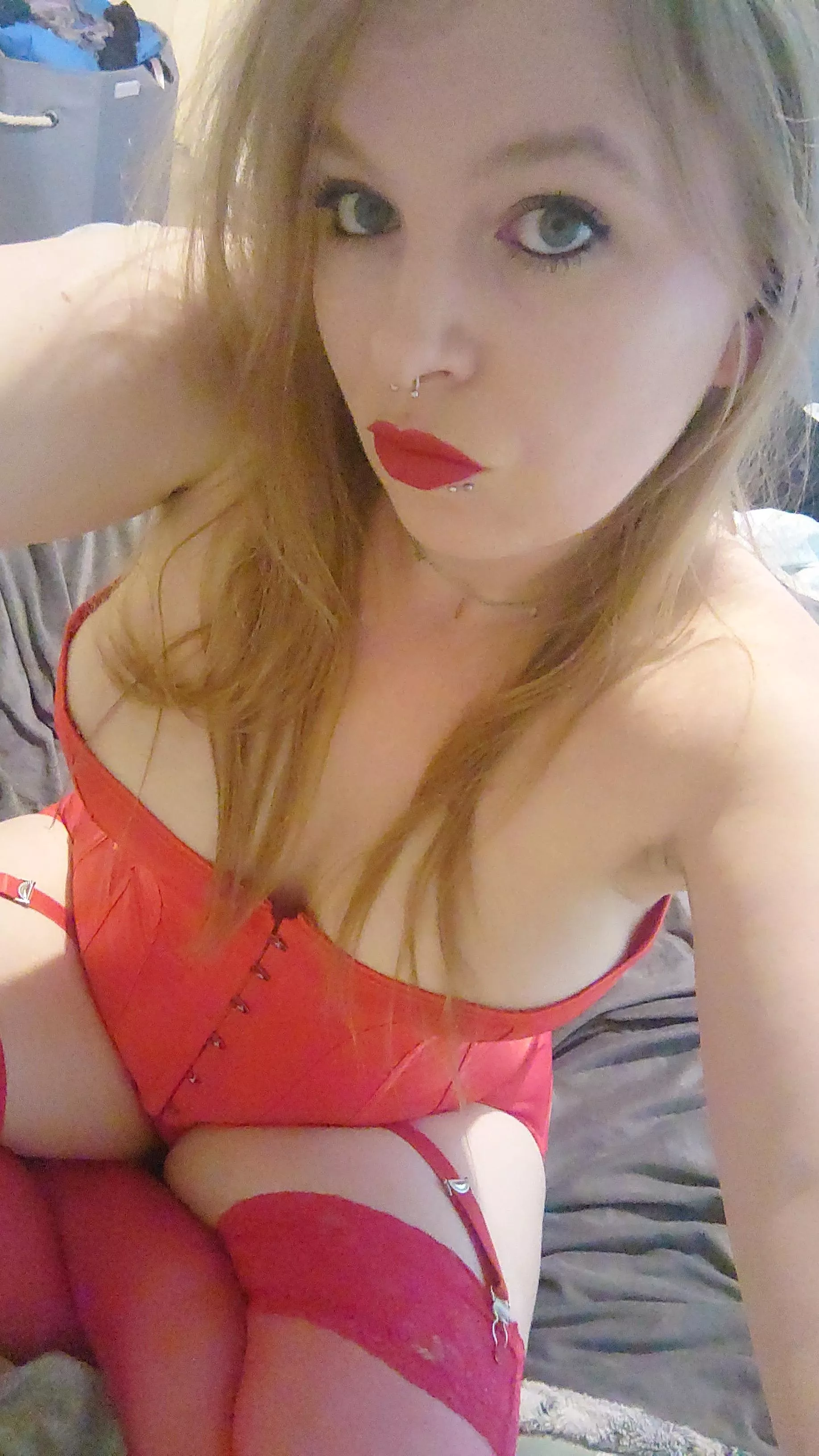 Loving the red ♥️ posted by sugarcherry02